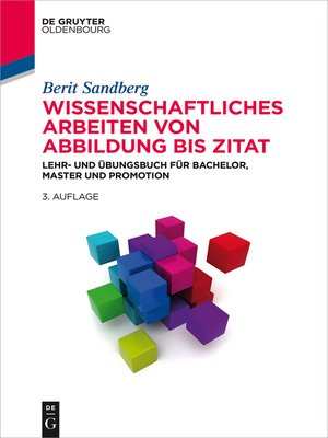 cover image of Wissenschaftliches Arbeiten von Abbildung bis Zitat